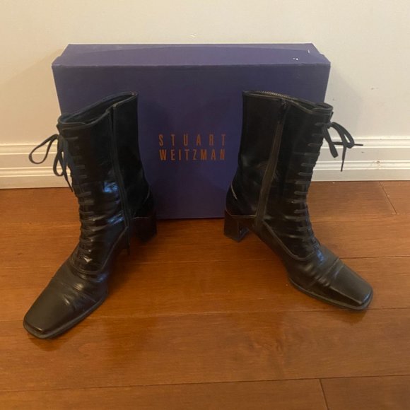 Rare Stuart Weitzman Calf Boots - Picture 3 of 4